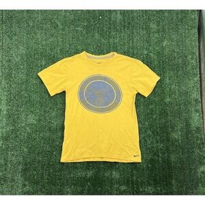 Nike Club America Aguilas Men's T-Shirt Size Small Yellow Blue